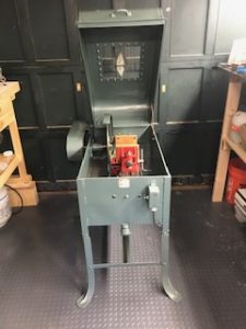 In its new home